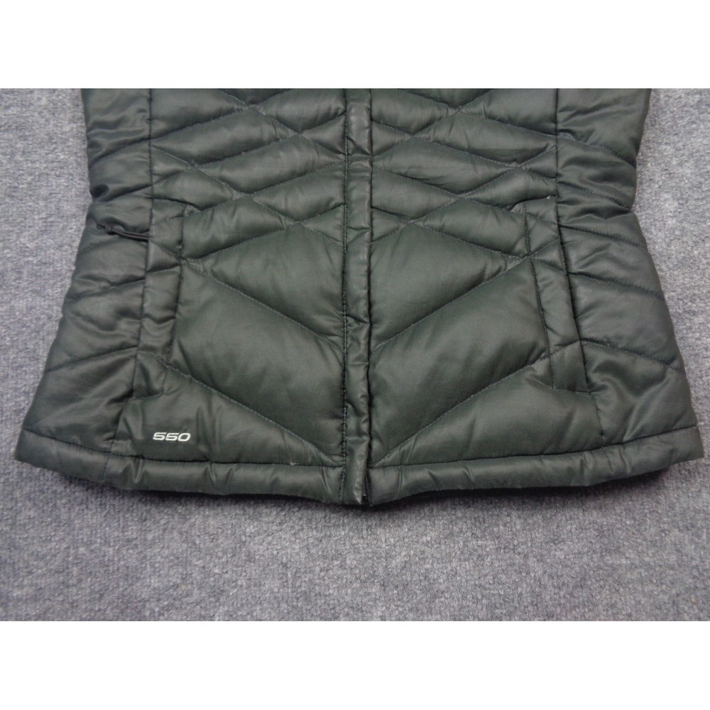 The North Face 550 Fill Down Vest Black Womens Small Puffer Quilted - Picture 3 of 11